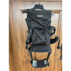 Graco Cradle Me 4 in‎ 1 Carrier Includes Newborn Mode|Black Onyx Mom &Dad
